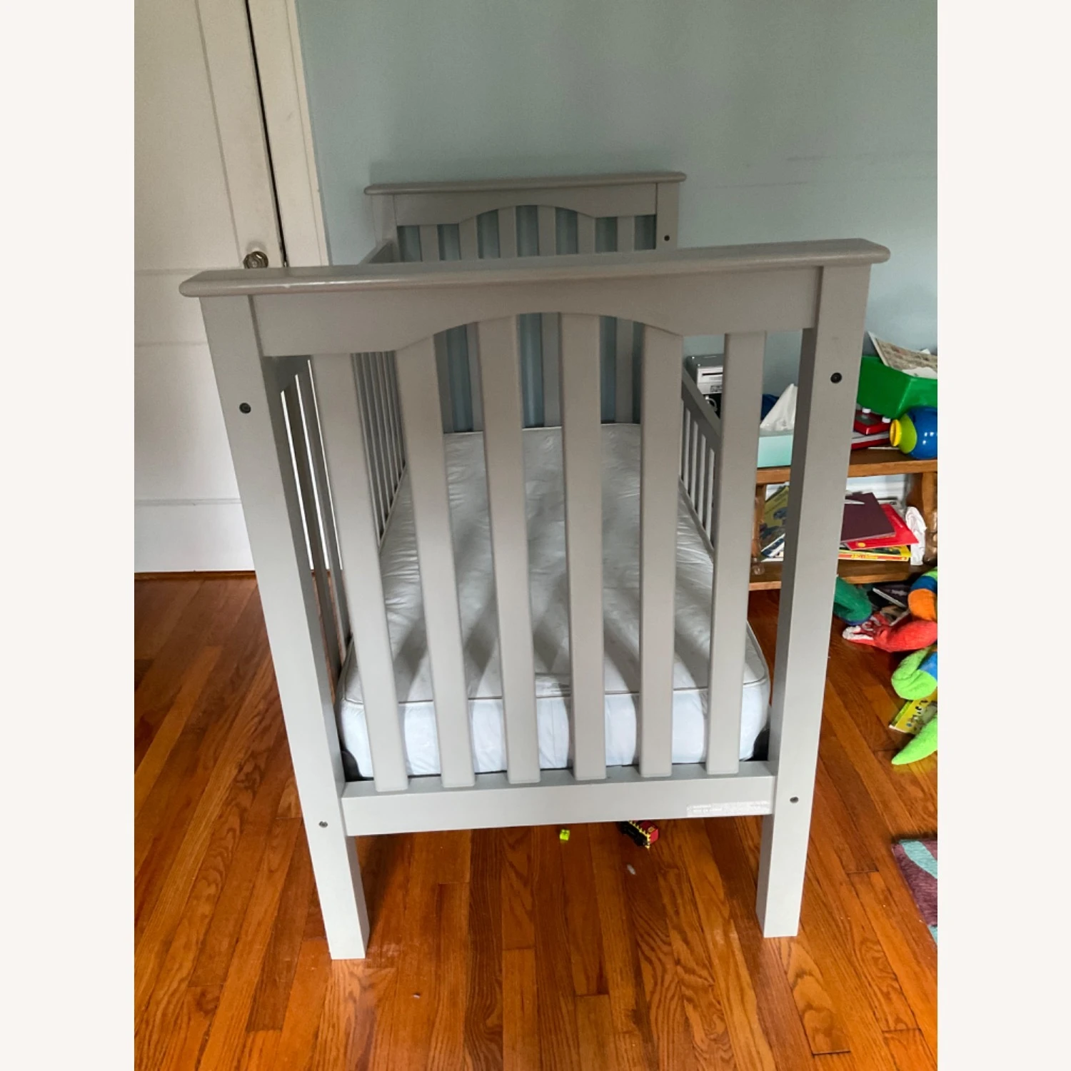 Pottery Barn Crib With Kit For Toddler Bed - Image 2