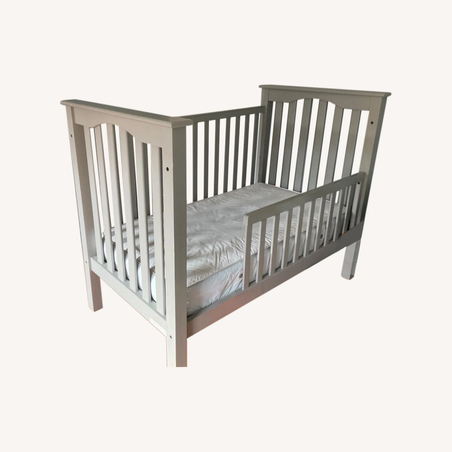 Pottery Barn Crib With Kit For Toddler Bed - Image 4