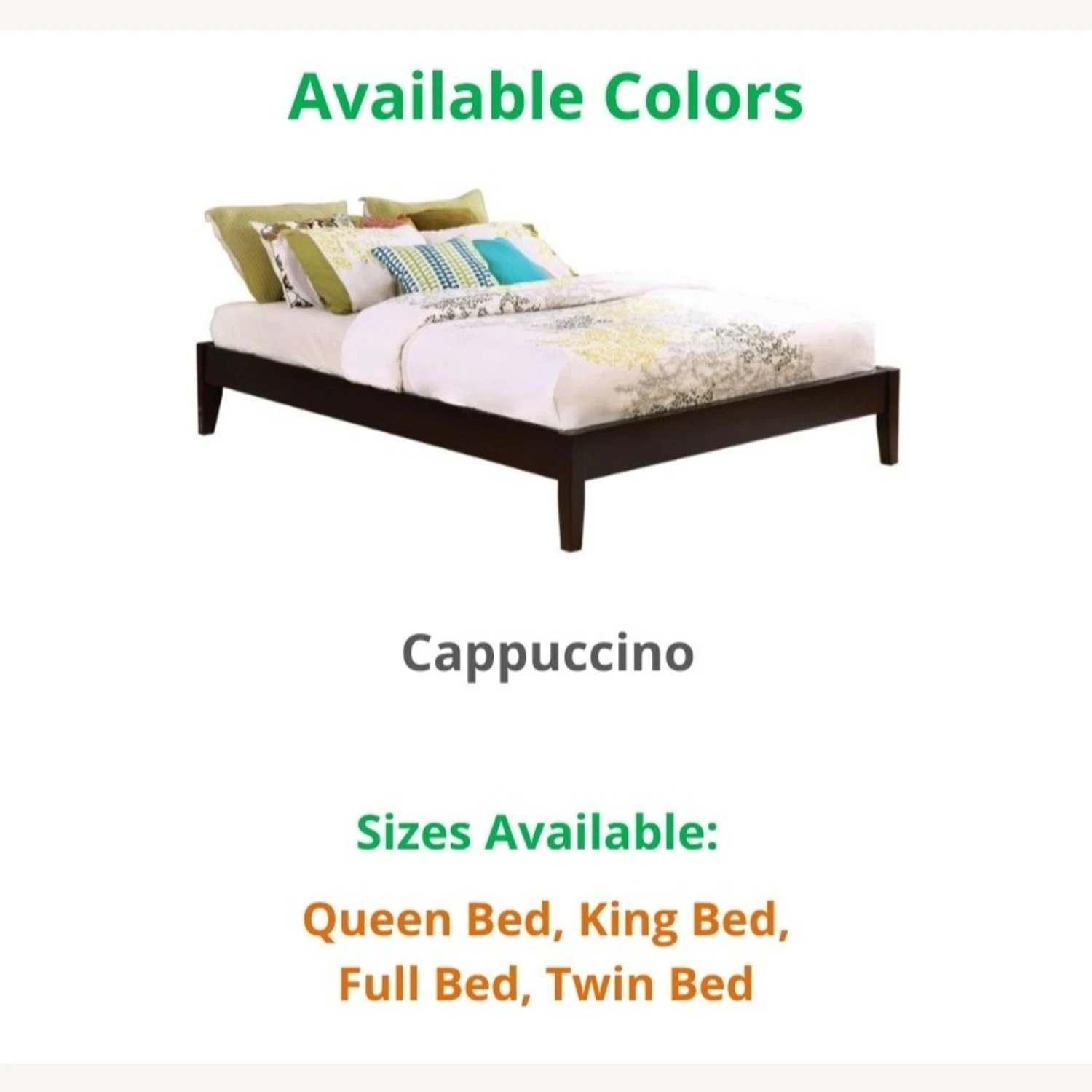 Other Versatile Twin Bed In Cappuccino Finish - Image 3