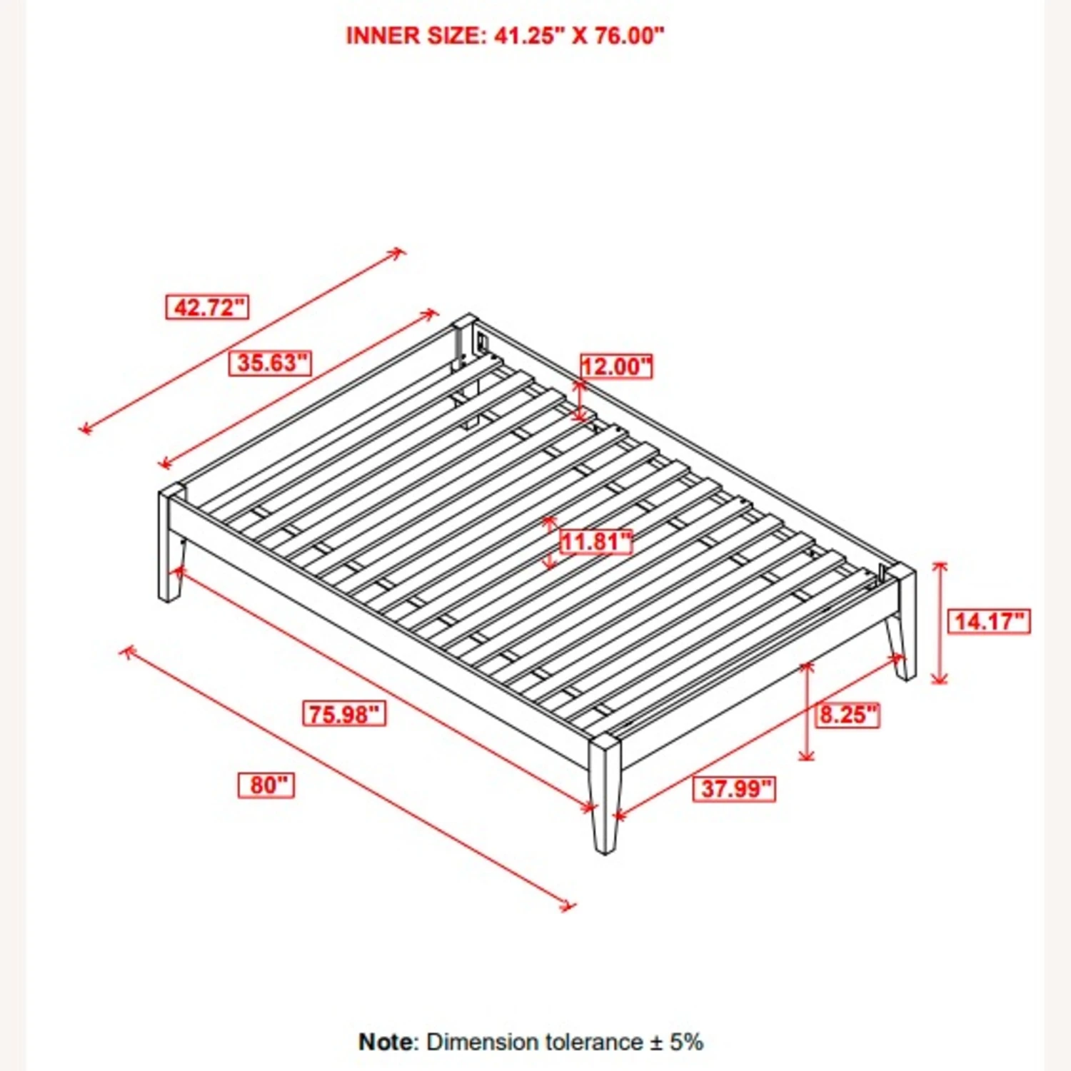 Other Versatile Twin Bed In Cappuccino Finish - Image 7