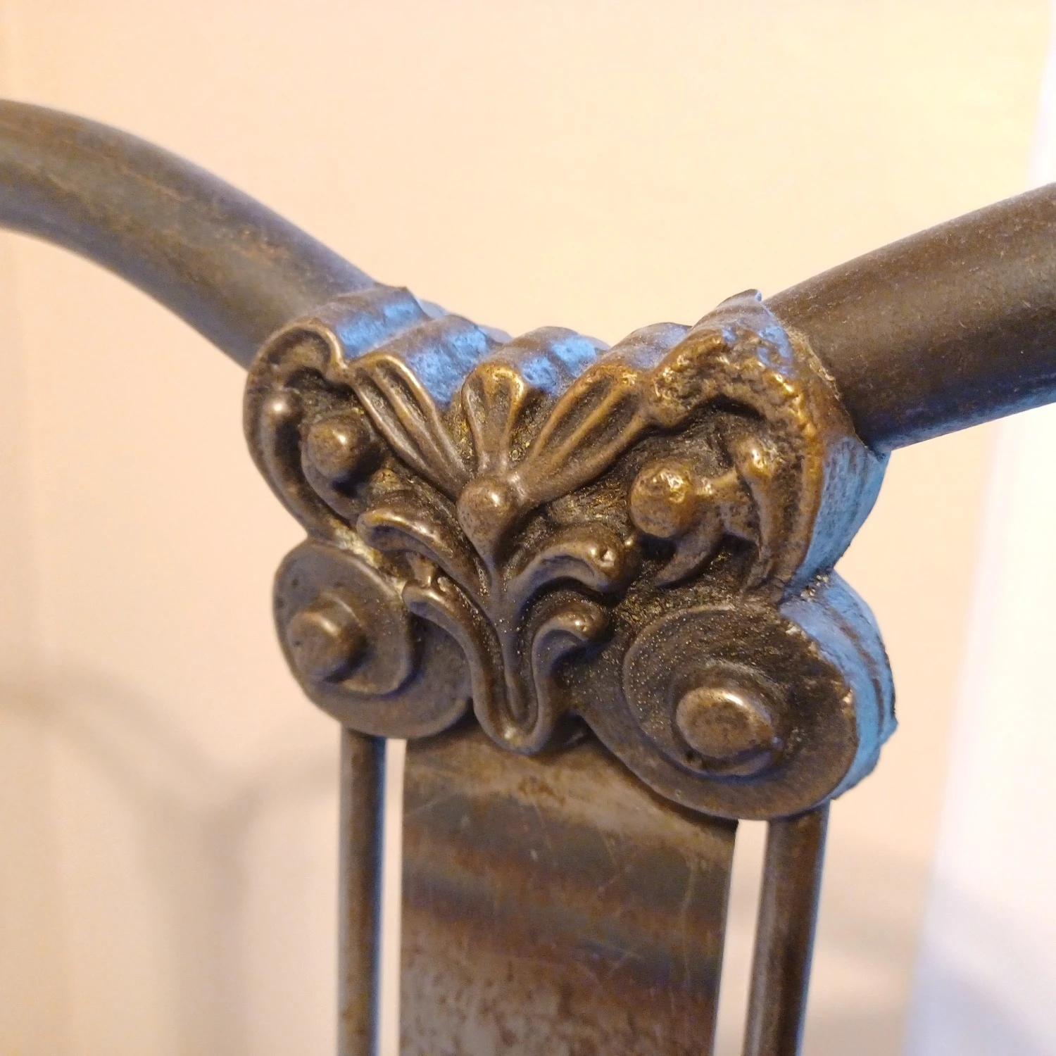 Antique Twin Iron Bed - Image 2