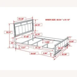 Other Queen Bed In White Wood Finish