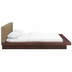 Other Queen Platform Bed In Walnut Latte Finish