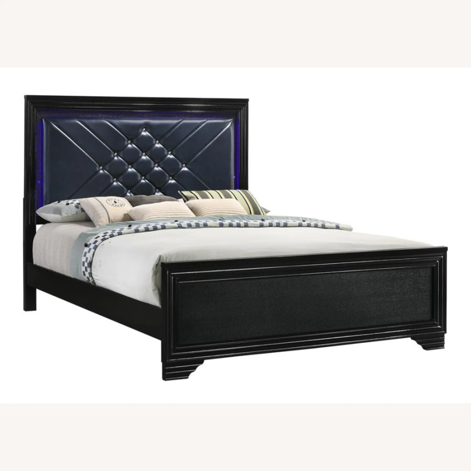Other Queen Bed In Midnight Star Finish W/ LED Lighting - Image 6