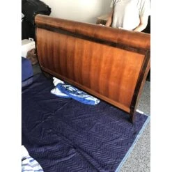 Custom Queen Sleigh Bed